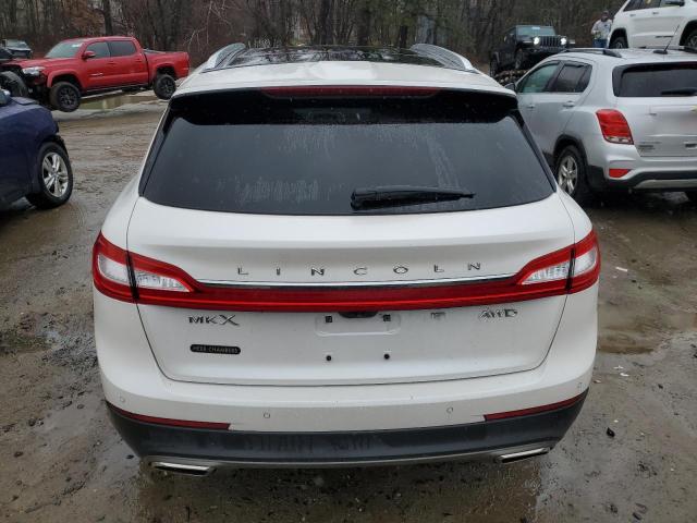 2LMPJ8LR6HBL37920 - 2017 LINCOLN MKX RESERVE WHITE photo 6