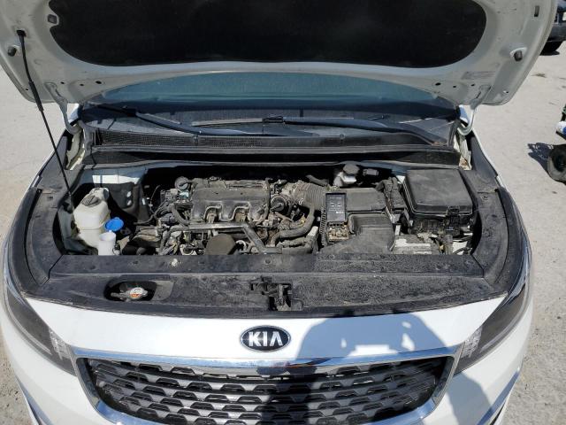 KNDMB5C10K6543006 - 2019 KIA SEDONA LX WHITE photo 12