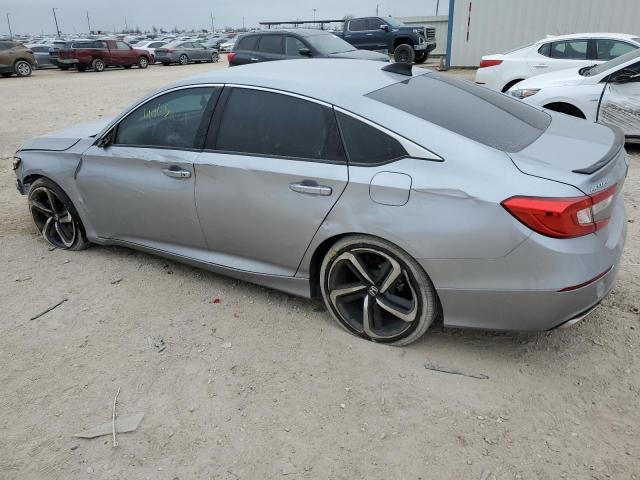 1HGCV1F38MA054959 - 2021 HONDA ACCORD SPORT GRAY photo 2