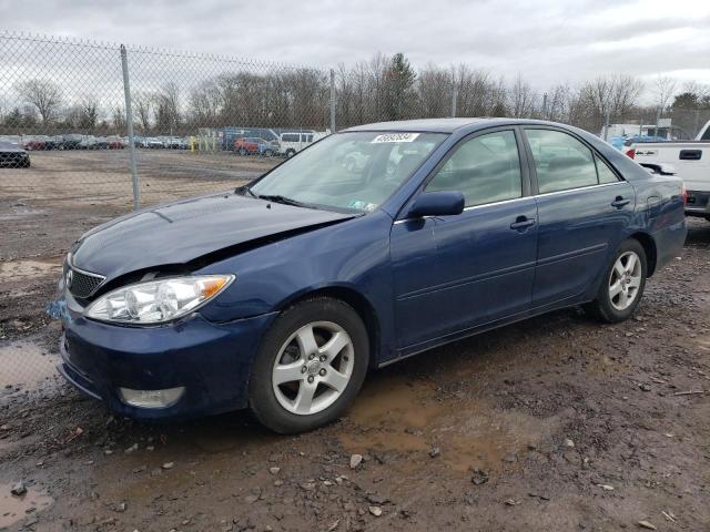4T1BE32K35U003948 - 2005 TOYOTA CAMRY LE BLUE photo 1