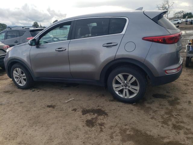 KNDPMCAC1H7256521 - 2017 KIA SPORTAGE LX GRAY photo 2