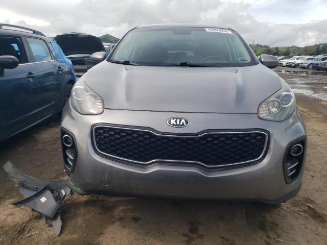 KNDPMCAC1H7256521 - 2017 KIA SPORTAGE LX GRAY photo 5