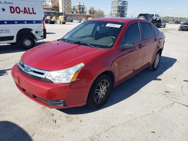 1FAHP3FN9AW165391 - 2010 FORD FOCUS SE RED photo 1