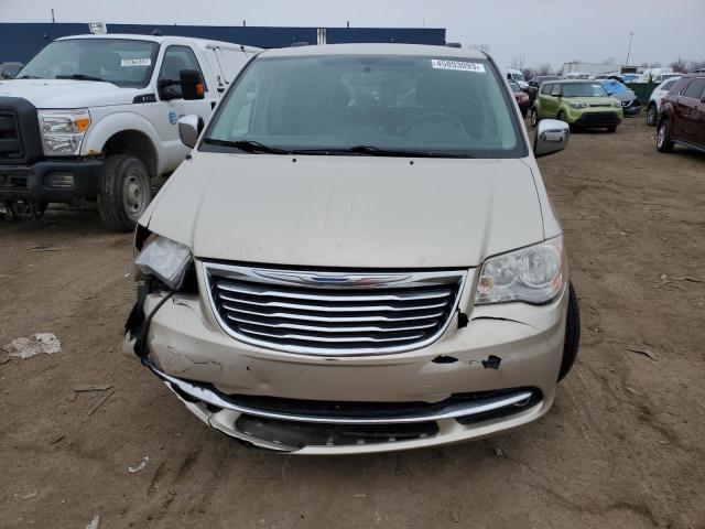 2C4RC1CG4CR413935 - 2012 CHRYSLER TOWN & COU TOURING L GOLD photo 5