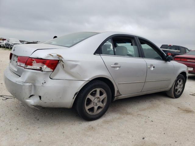 5NPEU46C66H172094 - 2006 HYUNDAI SONATA GLS SILVER photo 3