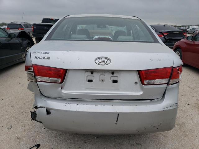 5NPEU46C66H172094 - 2006 HYUNDAI SONATA GLS SILVER photo 6