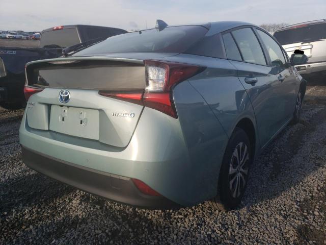 JTDL9MFU9N3038496 - 2022 TOYOTA PRIUS LE TEAL photo 3