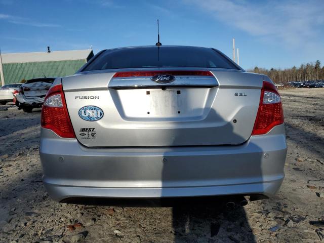 3FAHP0JAXBR295056 - 2011 FORD FUSION SEL SILVER photo 6