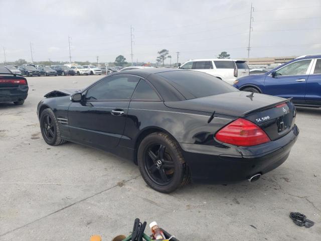 WDBSK75F43F034368 - 2003 MERCEDES-BENZ SL 500R BLACK photo 2