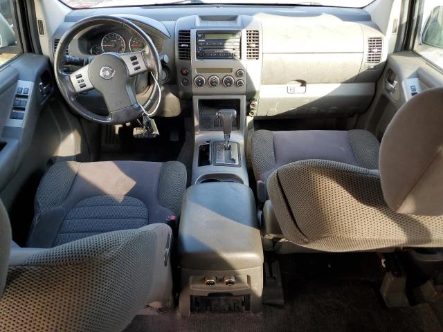 5N1AR18U35C755717 - 2005 NISSAN PATHFINDER LE ვერცხლისფერი ფოტო 8