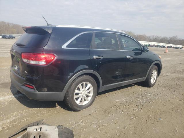 5XYPG4A51GG145032 - 2016 KIA SORENTO LX BLACK photo 3