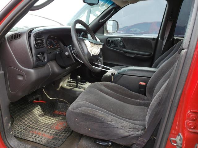 1B7GG2AN9YS602590 - 2000 DODGE DAKOTA QUAD RED photo 7