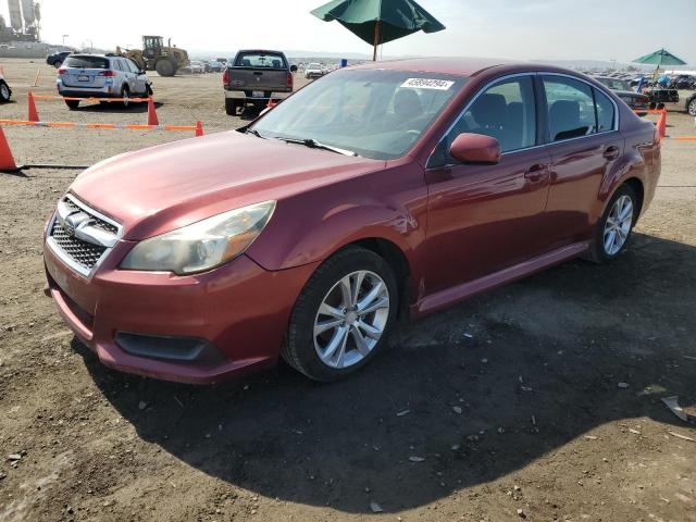 4S3BMBC62D3045504 - 2013 SUBARU LEGACY 2.5I PREMIUM RED photo 1