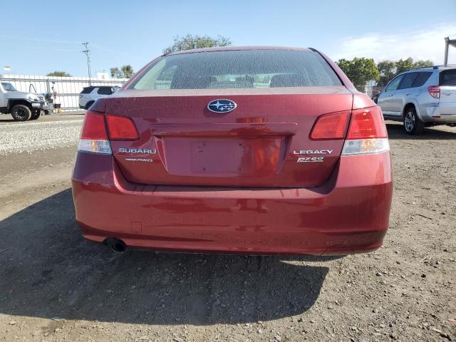 4S3BMBC62D3045504 - 2013 SUBARU LEGACY 2.5I PREMIUM RED photo 6