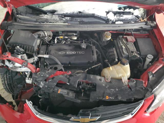 1G1JB5SH5H4142873 - 2017 CHEVROLET SONIC LS RED photo 11