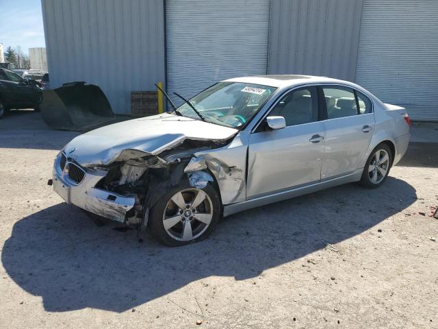 WBANV13598BZ47264 - 2008 BMW 528 XI SILVER photo 1