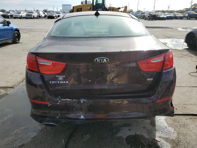 5XXGM4A70EG344455 - 2014 KIA OPTIMA LX MAROON photo 6