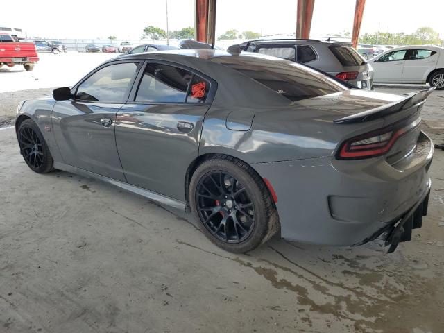 2C3CDXGJ4KH710532 - 2019 DODGE CHARGER SCAT PACK GRAY photo 2
