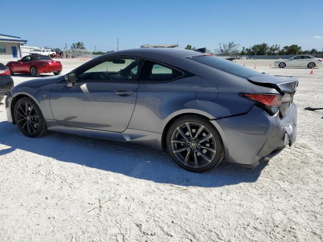 JTHHZ5BC9K5019549 - 2019 LEXUS RC 350 GRAY photo 2