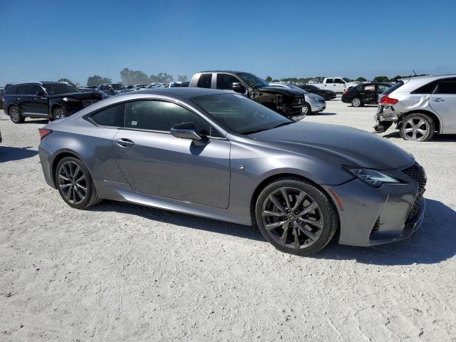 JTHHZ5BC9K5019549 - 2019 LEXUS RC 350 GRAY photo 4