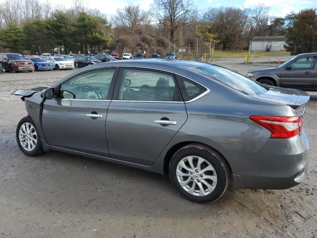 3N1AB7APXKY291699 - 2019 NISSAN SENTRA S GRAY photo 2