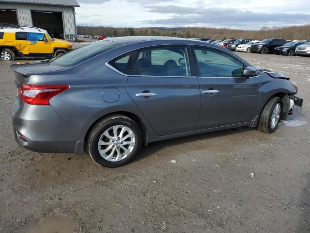 3N1AB7APXKY291699 - 2019 NISSAN SENTRA S GRAY photo 3