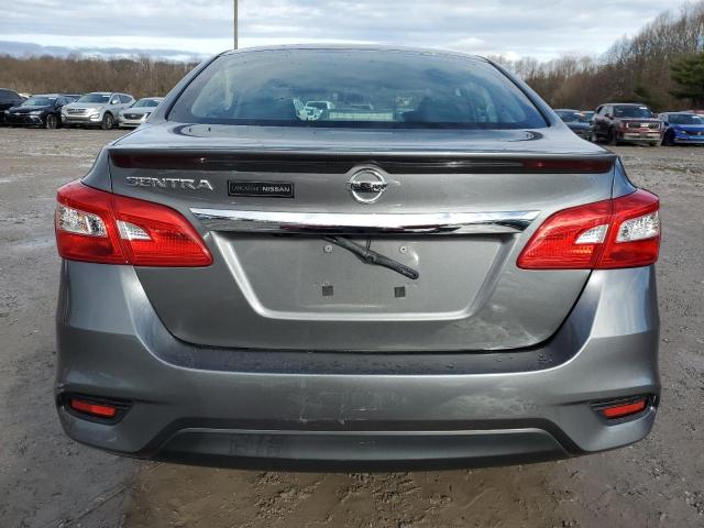 3N1AB7APXKY291699 - 2019 NISSAN SENTRA S GRAY photo 6