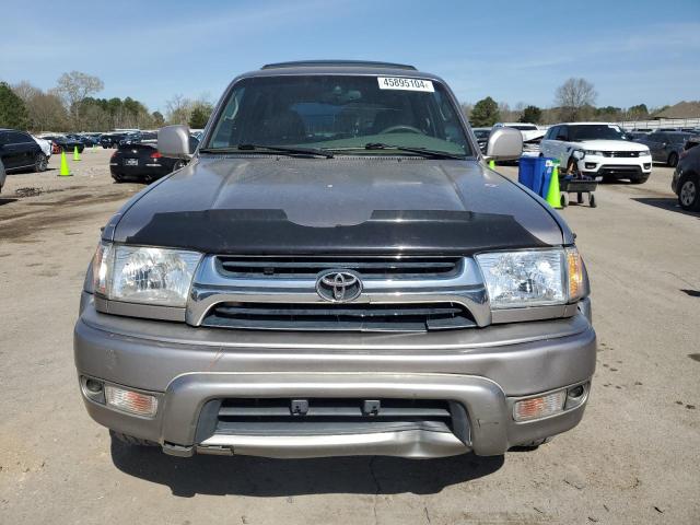 JT3GN87R420225645 - 2002 TOYOTA 4RUNNER LIMITED SILVER photo 5