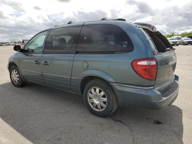 2C8GP64L55R339219 - 2005 CHRYSLER TOWN & COU LIMITED TEAL photo 2