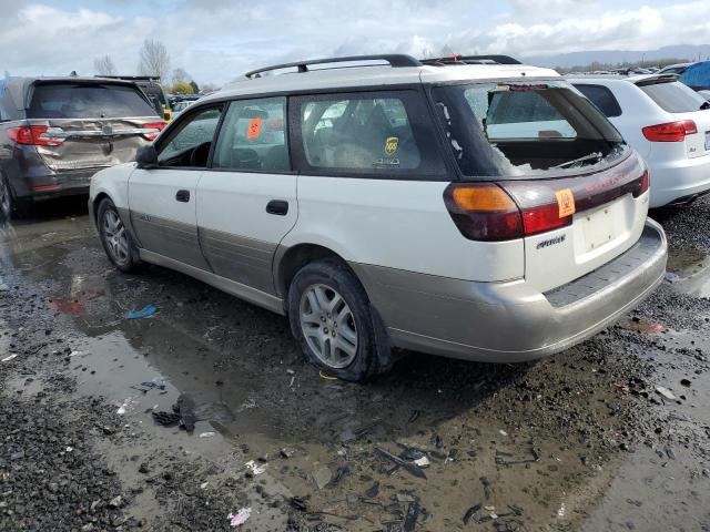 4S3BH675047632614 - 2004 SUBARU LEGACY OUTBACK AWP 白色 照片 6