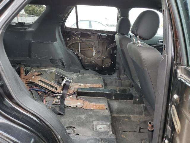 1FM5K8ARXEGA14350 - 2014 FORD EXPLORER POLICE INTERCEPTOR Սև լուսանկար 11