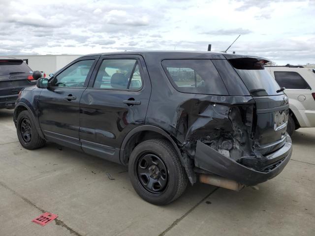 1FM5K8ARXEGA14350 - 2014 FORD EXPLORER POLICE INTERCEPTOR Սև լուսանկար 2