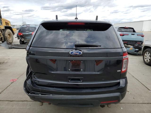 1FM5K8ARXEGA14350 - 2014 FORD EXPLORER POLICE INTERCEPTOR Սև լուսանկար 6