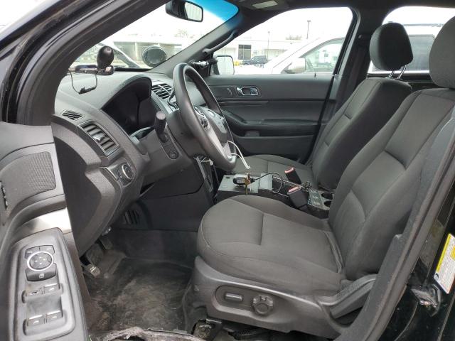 1FM5K8ARXEGA14350 - 2014 FORD EXPLORER POLICE INTERCEPTOR Սև լուսանկար 7