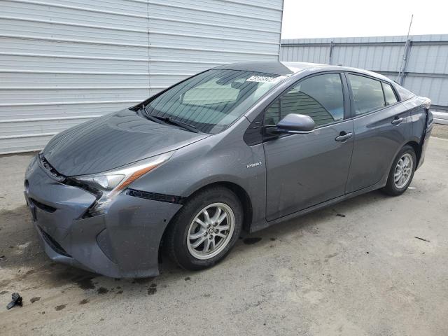 JTDKBRFUXH3040968 - 2017 TOYOTA PRIUS GRAY photo 1