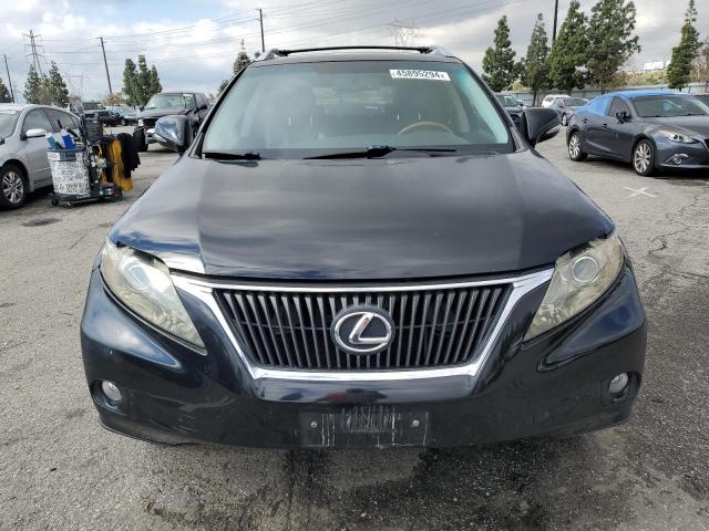 JTJZK1BA7A2403019 - 2010 LEXUS RX 350 BLACK photo 5