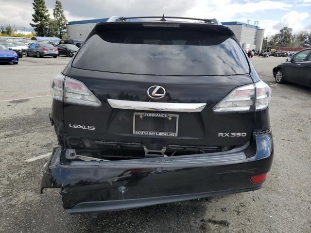 JTJZK1BA7A2403019 - 2010 LEXUS RX 350 BLACK photo 6