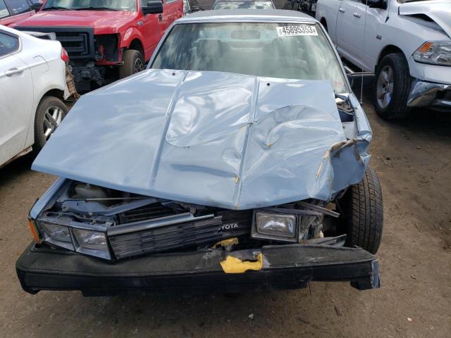 JT2SV12E2D0035954 - 1983 TOYOTA CAMRY DLX ლურჯი ფოტო 5