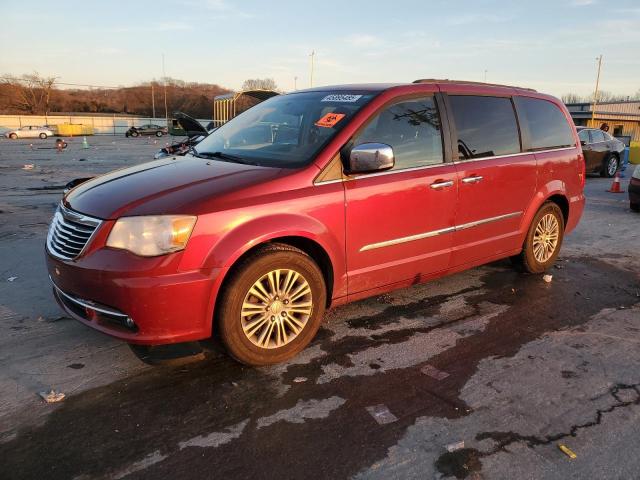 2C4RC1CGXER108653 - 2014 CHRYSLER TOWN & COU TOURING L RED photo 1