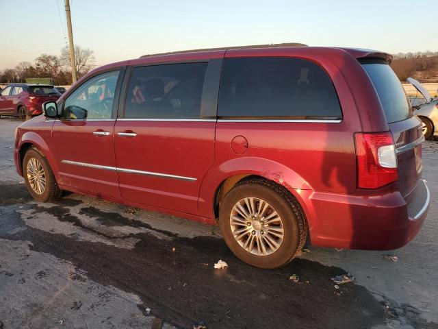 2C4RC1CGXER108653 - 2014 CHRYSLER TOWN & COU TOURING L RED photo 2