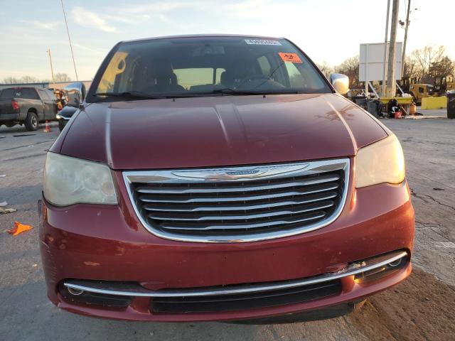 2C4RC1CGXER108653 - 2014 CHRYSLER TOWN & COU TOURING L RED photo 5