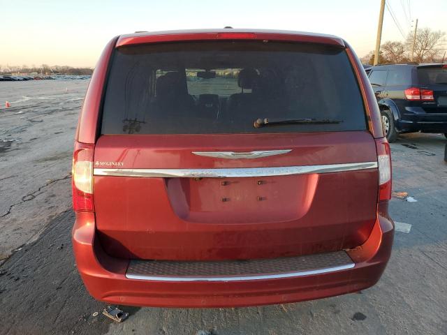 2C4RC1CGXER108653 - 2014 CHRYSLER TOWN & COU TOURING L RED photo 6