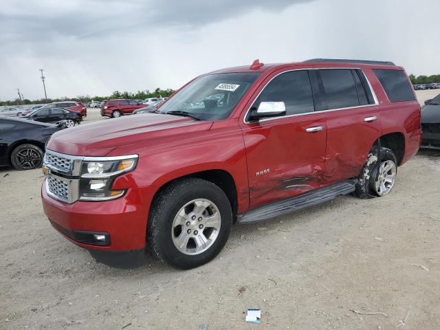 1GNSCBKC4FR607615 - 2015 CHEVROLET TAHOE C1500 LT RED photo 1