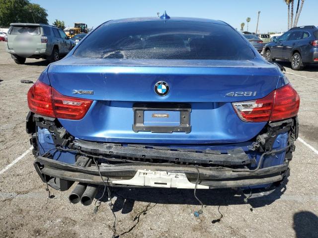 WBA4C9C54GG136330 - 2016 BMW 428 XI GRAN COUPE SULEV BLUE photo 6