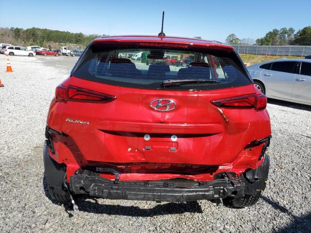 KM8K12AA4MU734241 - 2021 HYUNDAI KONA SE RED photo 6