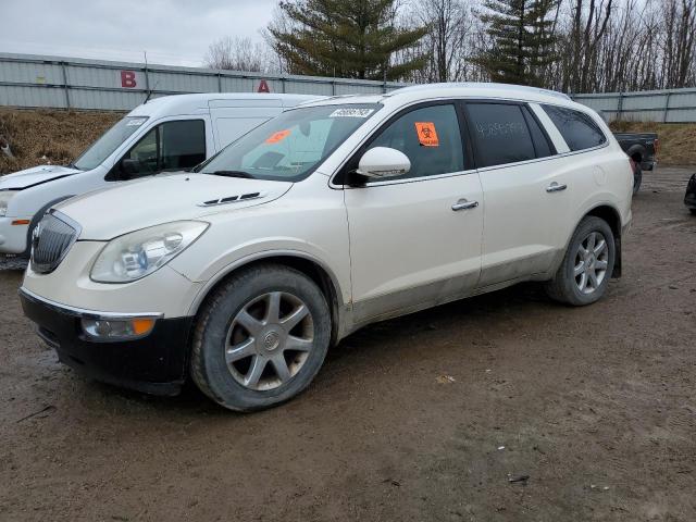 5GALVBED6AJ163920 - 2010 BUICK ENCLAVE CXL WHITE photo 1