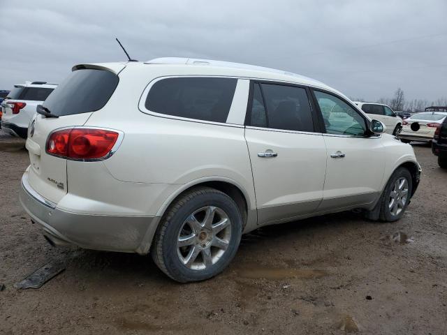 5GALVBED6AJ163920 - 2010 BUICK ENCLAVE CXL WHITE photo 3