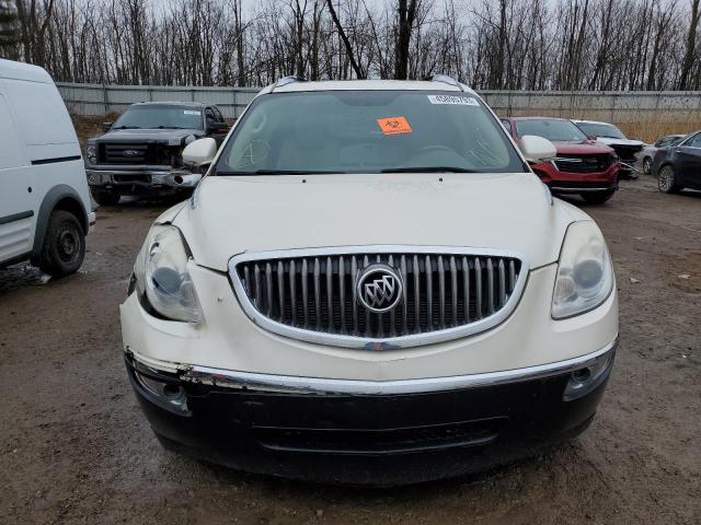 5GALVBED6AJ163920 - 2010 BUICK ENCLAVE CXL WHITE photo 5