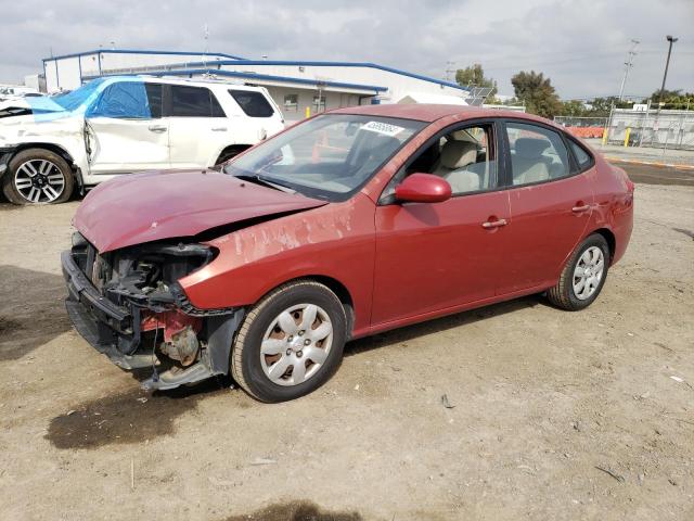 KMHDU46D68U404069 - 2008 HYUNDAI ELANTRA GLS RED photo 1