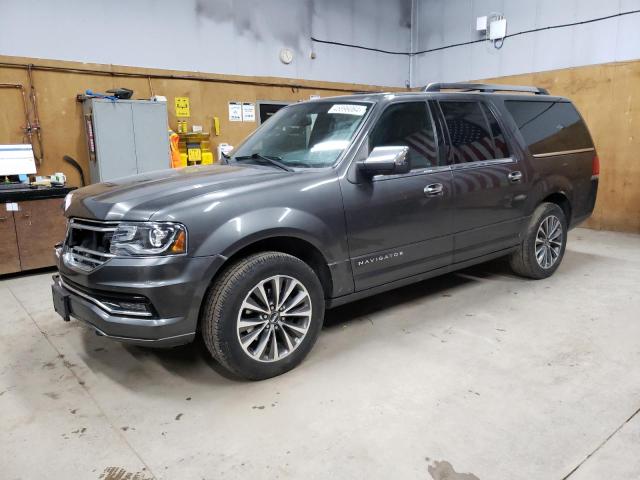 5LMJJ3JT5GEL11151 - 2016 LINCOLN NAVIGATOR L SELECT GRAY photo 1